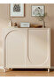 Shoe Storage Cabinet, Ins Style Shoe Organizer for Entryway & Hallway - 2