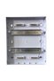 Polycarbonate panel, surface-mounted, 24 modules, 2 rows, IP50, Aledio - 3