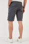 Stretch Cotton Regular Fit Normal Waist Cargo Pocket Shorts Men's Shorts 4510S79Milan - 7