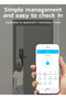 Smart Fingerprint Electronic Door Lock, Fingerprint/Card/Key/Password/Bluetooth - 7