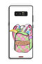 Samsung Galaxy Note 8 Protective Case Cover Unicorn Girl Bag - 2