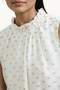 Sleeveless White Mid-Calf Dress - 3