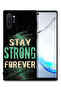 Samsung Galaxy Note 10 Plus Protective Case Cover Stay Strong Forever