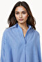 Long Sleeve Cotton Striped Top - 4