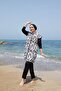 Full-Length Zipper, Adjustable Waist, Hijab-Friendly Swimsuit -131 - 4