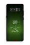 Samsung Galaxy Note 8 Protective Case Cover Kingdom Of Saudi Arabia Sign Vintage - 2