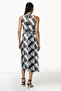 Sleeveless Cotton Blend Mid-Calf Dress - 2