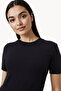 Stripes Cotton Blend Crew Neck T-Shirt - 2