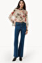 Floral High Neck Top - 2