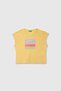 Girl's T-Shirt Yellow Bnt-G21766
