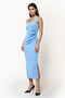 Sleeveless Viscose Blend Mid-Calf Dress - 5