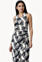 Sleeveless Cotton Blend Mid-Calf Dress - 3