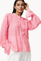 Regular Mandarin Neck Top - 4