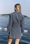 Gormelia Tie-Up Indigo Dress - 5