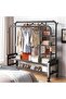 Multi Function Double Pole Clothes Stands & Shoe Racks - 6