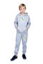 3-Piece Hooded Printed Detail Boy's Track Suits - 3