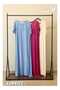 Ladies Rayon Jalabiya Dress- Maxi Dress with Embroidery Work on Neck. - 4