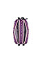 Back To School 2025 Two Compartment Pencil Case Purple Printing - 2