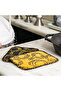 قطعة قماش تنظيف يومية غير كاشطة متعددة الأسطح باللونين الأصفر والأسود - 3