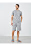 Graphic Back Print T-Shirt and Shorts Pyjama Set - 2