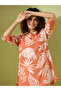 Women Tropical Printed Pure Cotton Top and Pyjama Set - 3