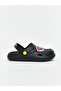 Black Printed Boys' Beach Sandals - 2
