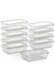 Microwave-Safe Food Containers with Lids – 500 ml | 5 Pack | BPA-Free, Reusable Plastic - 5