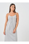 Pack of 2 - Solid and Star Print Pintuck Detail Slip Dress - 3
