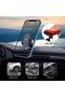 2-in-1 Car Phone Holder, Magnetic Car Phone Mount, Universal Car Air Vent & Dashboard cell Pho - 4