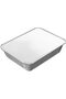 Heavy-Duty Aluminium Foil Containers with Lids – 15 Pack - 6