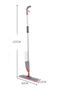Floor Home Kitchen Cleaning Kit Handheld Water Floor Spray Dust Flat Mop Rotatable Microfiber Spray - 4