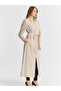 Women's Unlined Full Length Zippered Master Trench Coat