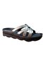 1727 Platinum Skin Flat Sole Comfort Casual Daily Slippers - 3