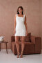Women Premium Rose Detailed Design Evening Dress Nbs9380 - 4