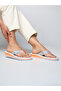 Rocco Printed Eva Sole Wedge Heel Women's Flip Flops Beach Slippers Flip Flops (4.0) cm - 4
