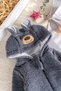 Welsoft Plush Winter Baby Girl/Boy Jumpsuit with Hood - 2