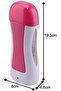 Single Cartridge Wax Heater Machine Waxing Kit Wax Warmer for Body Hair Removal with 100 Pieces Wax - 7