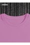 Jupiter and Little Stars Printed Cotton Unisex Pink T-Shirt-Black Shorts Set - 3