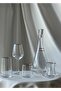 61 Piece Vera Platinum (Silver) Glass Cup Set for 12 People Dowry Water Set Tableware - 2