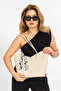 Women's Hand and Shoulder Bag with Stylish Accessory Detail - 5