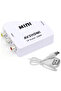 محول فيديو HDMI من Hepsibayi ALLY Av إلى HDMI Mini Switch Rca Composit Audio Video HDMI محول صور عالي الدقة بالكامل ومحول 720P-(5775)
