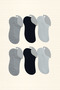 Children's Summer Short Colored Socks 6 Pairs