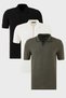 Cotton Regular Fit 3 Pack Polo Neck t Shirts Men Polo Neck t Shirt 59029641527S3