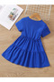 Short Sleeve 3 Piece Children's Dress - 2