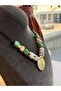 Green White Gold Murano Glass Beads Necklace - 6