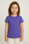 Pure Dots Girl's Ekovero Summer Purple T-Shirt