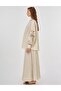 100% Linen Embroidered Double Suit Cream - 3
