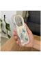 Xiaomi Redmi Note 14 Pro Compatible Case Zebana Floral Silicone Case Green - 2