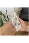 Apple iPhone 6S Plus Compatible Case Zebana Floral Silicone Case Green - 2