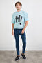 Zippered Skinny Jean Trousers - 3
